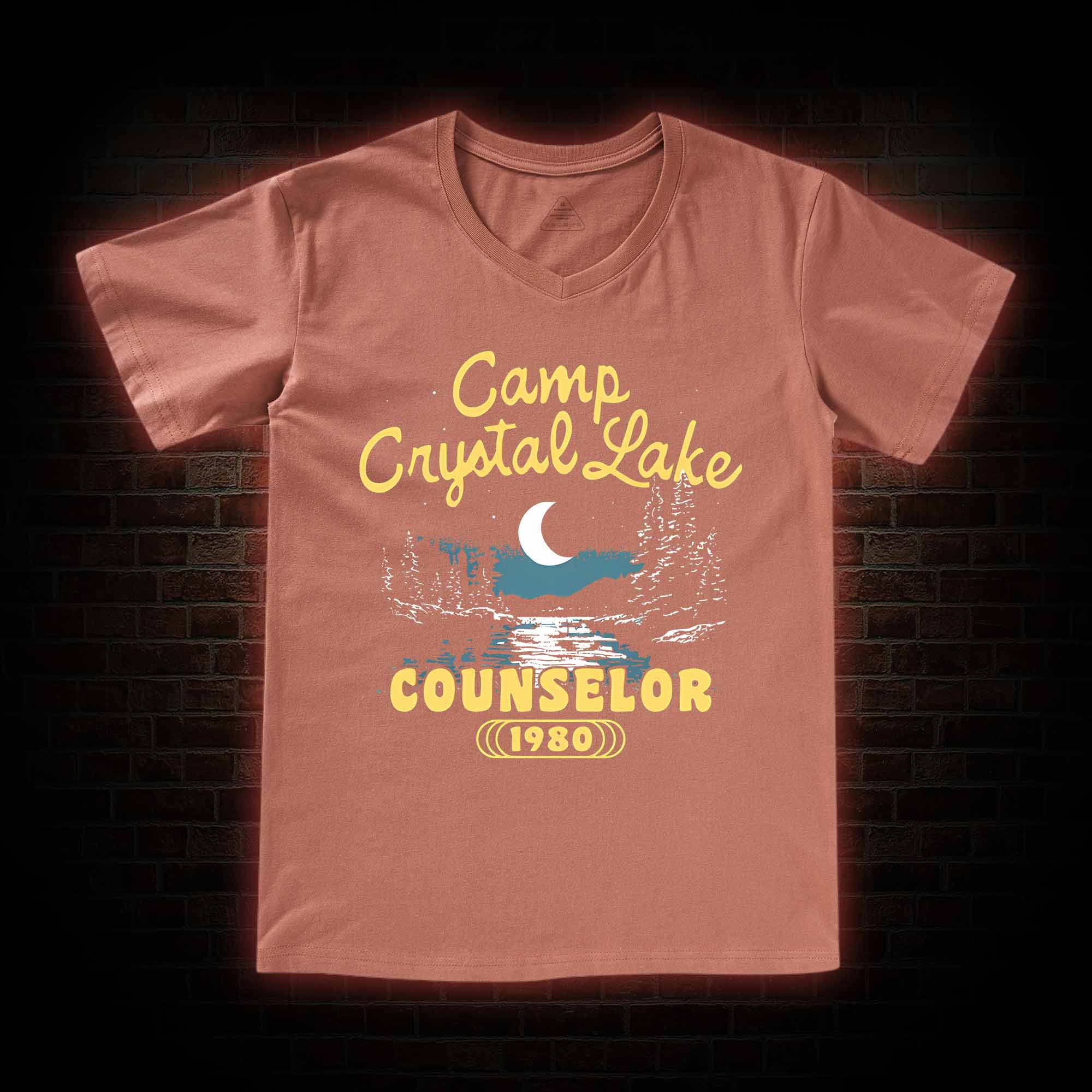 Camp Crystal Lake Counselor V-Neck Classic T-Shirt