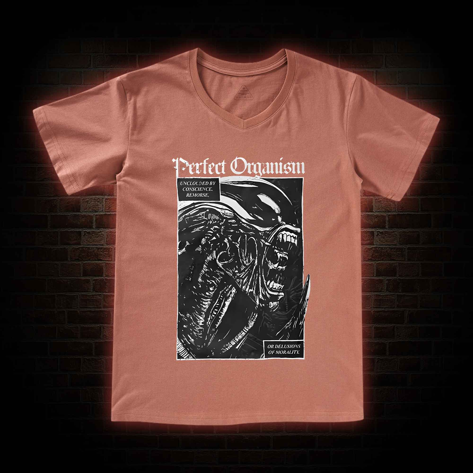 Alien Perfect Organism V-Neck Classic T-Shirt