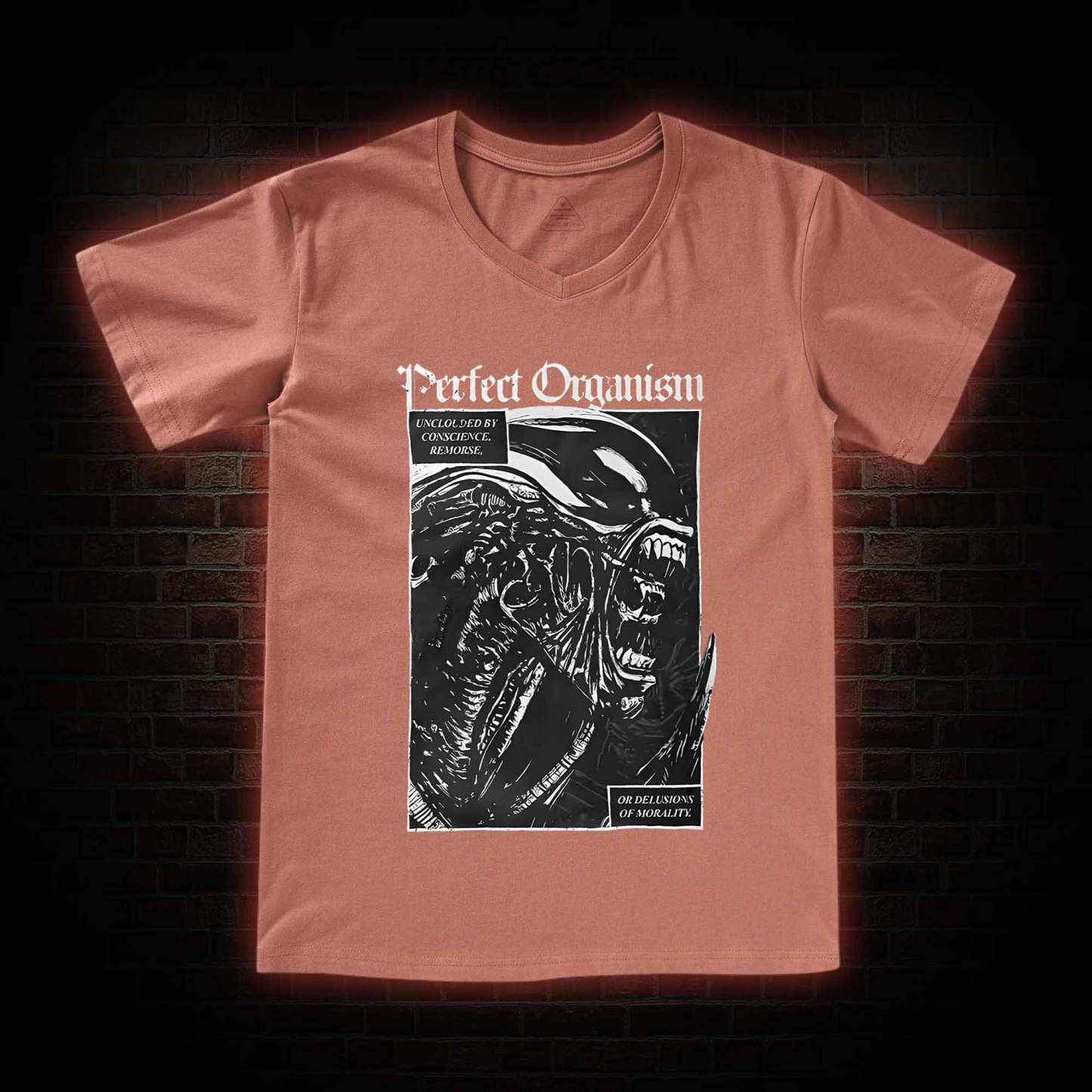 Alien Perfect Organism V-Neck Classic T-Shirt