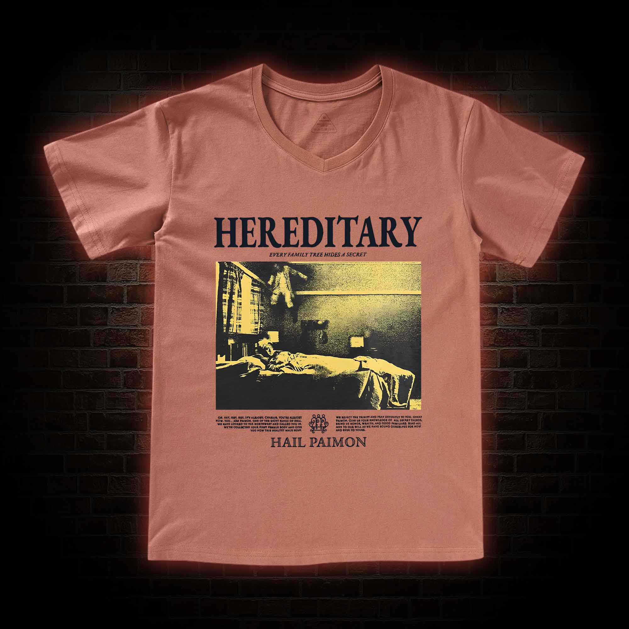 Family Tree Hides A Secret V-Neck Classic T-Shirt