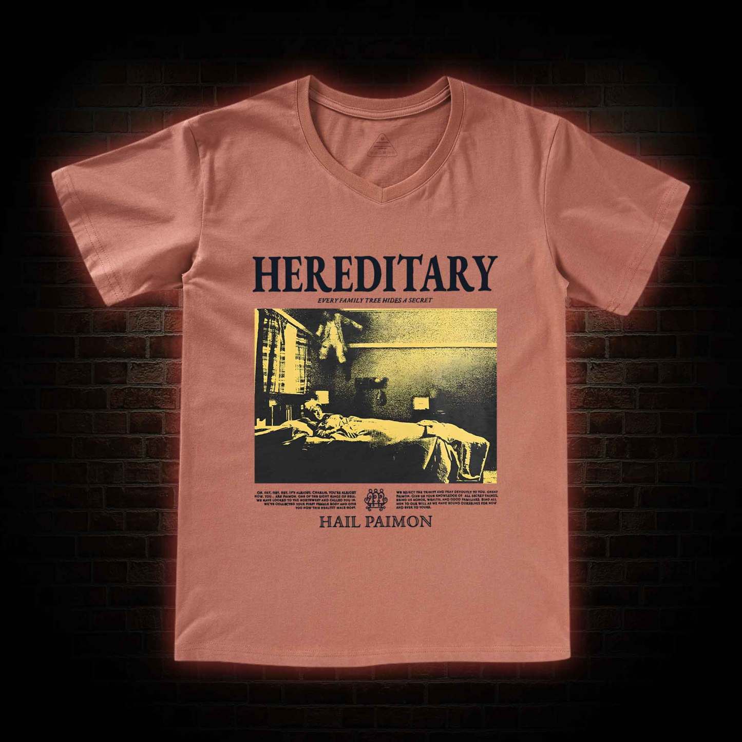 Family Tree Hides A Secret V-Neck Classic T-Shirt