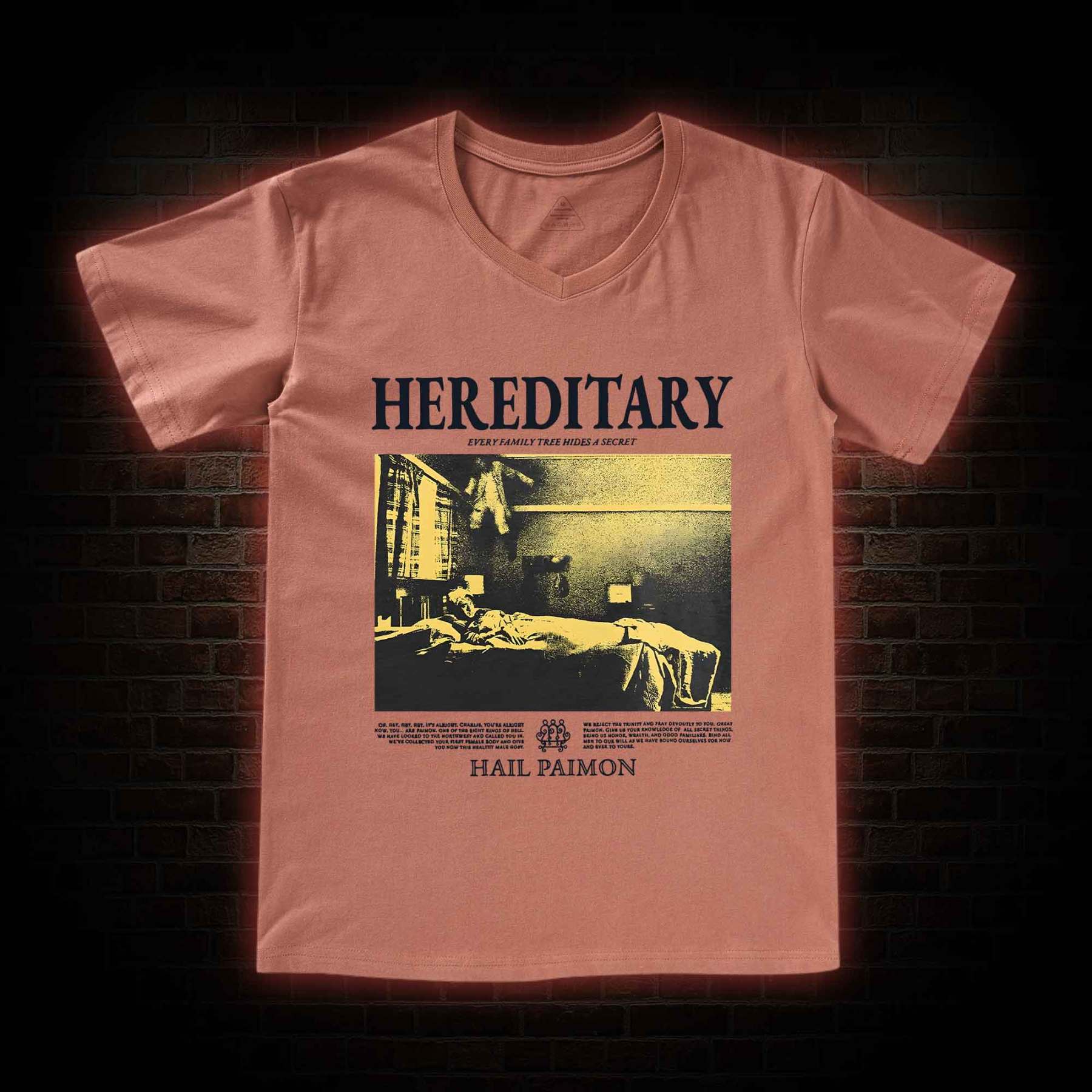 Family Tree Hides A Secret V-Neck Classic T-Shirt