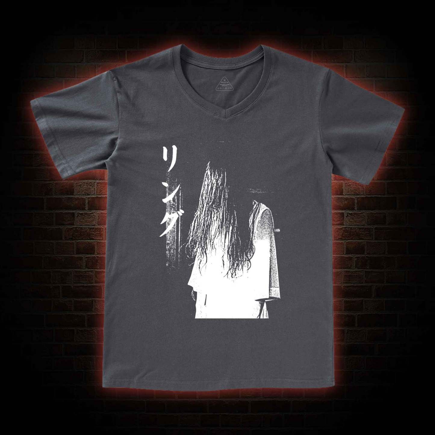 Vintage Ghost V-Neck Classic T-Shirt