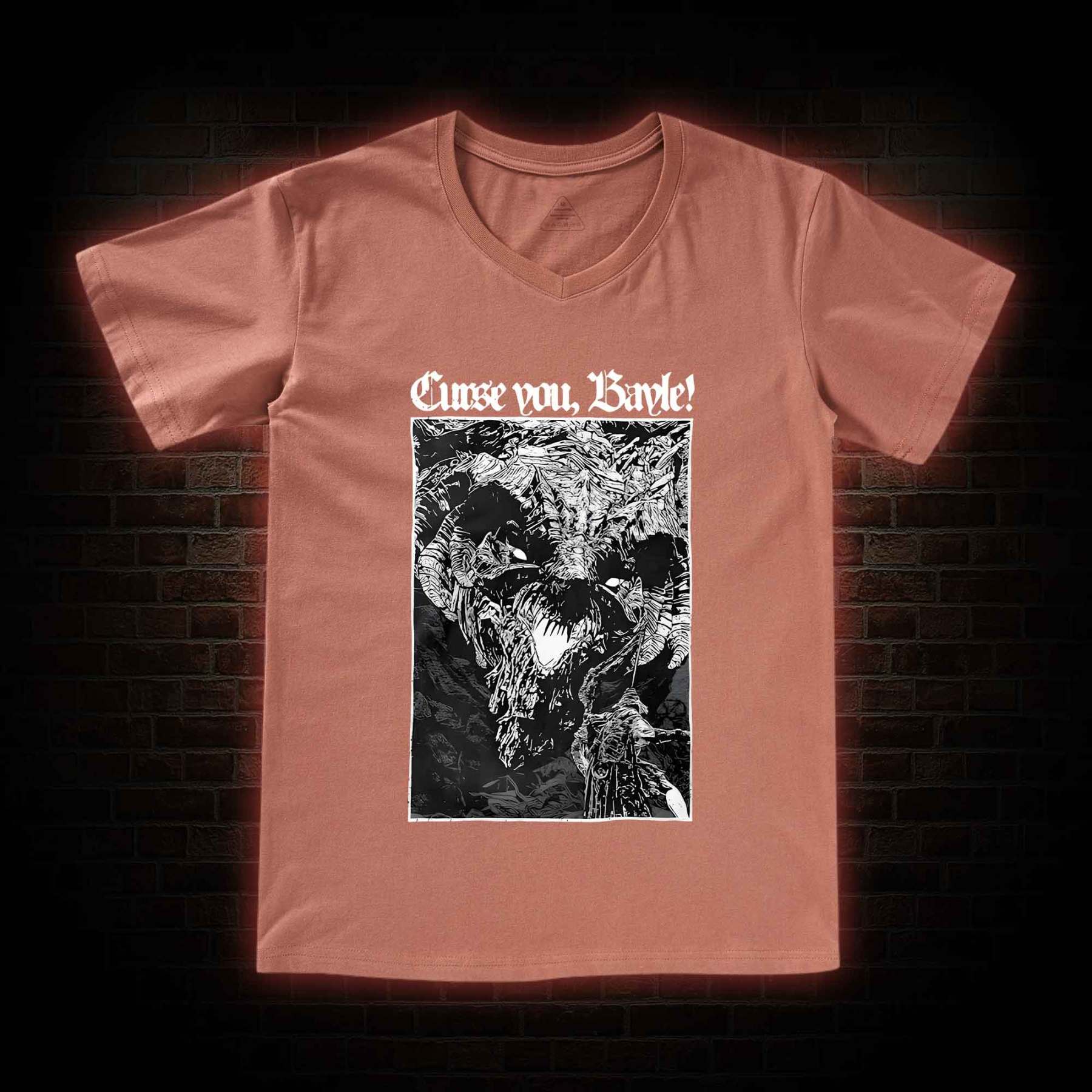 Curse You Bayle! V-Neck Classic T-Shirt