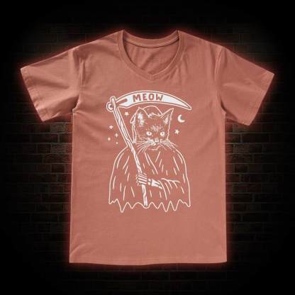 Death Meow V-Neck Classic T-Shirt