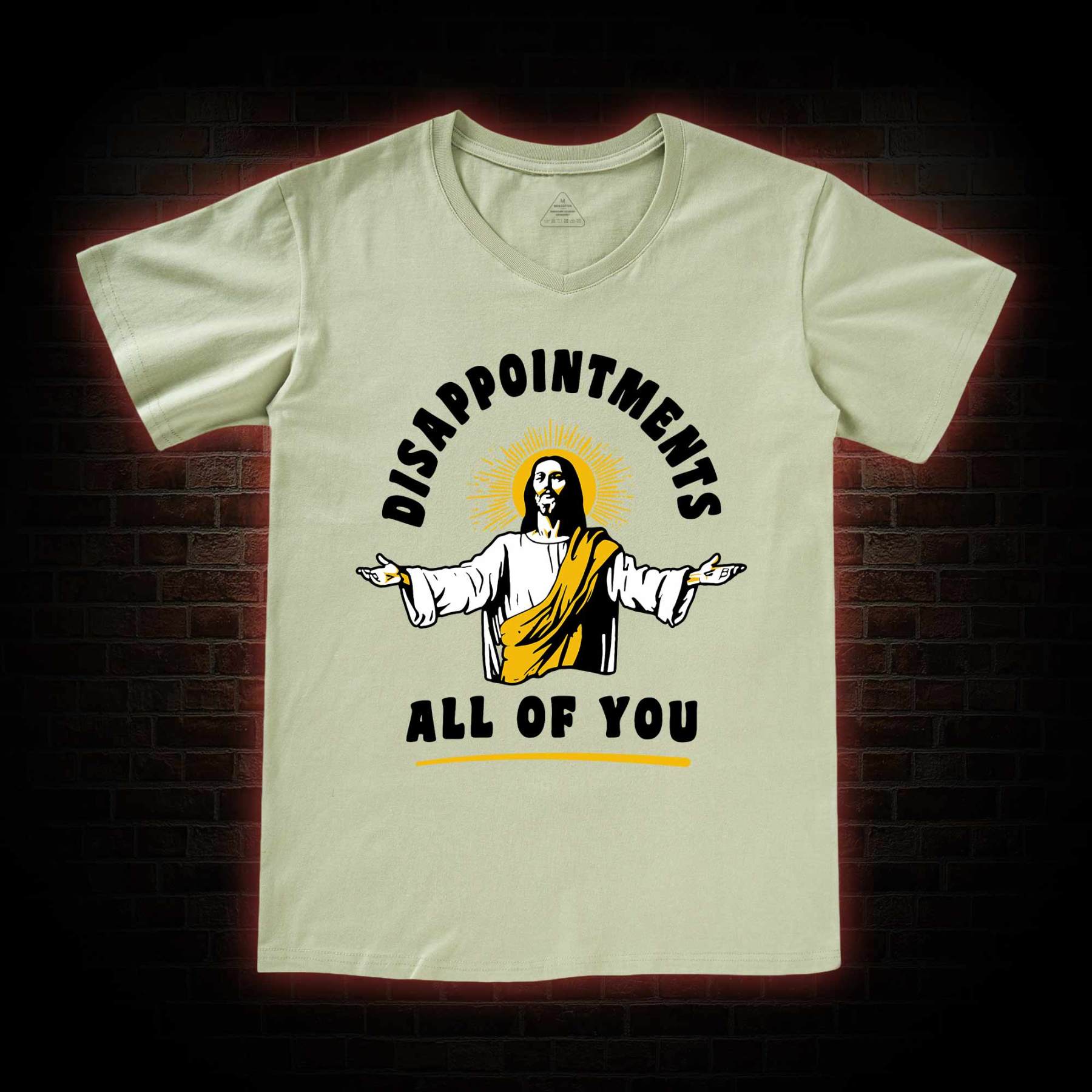 Disappointments All Of You V-Neck Classic T-Shirt
