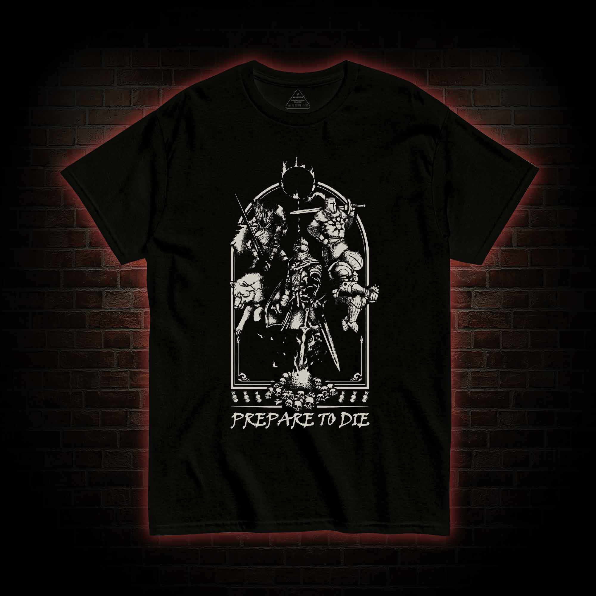 Prepare To Die Retro T-shirt 