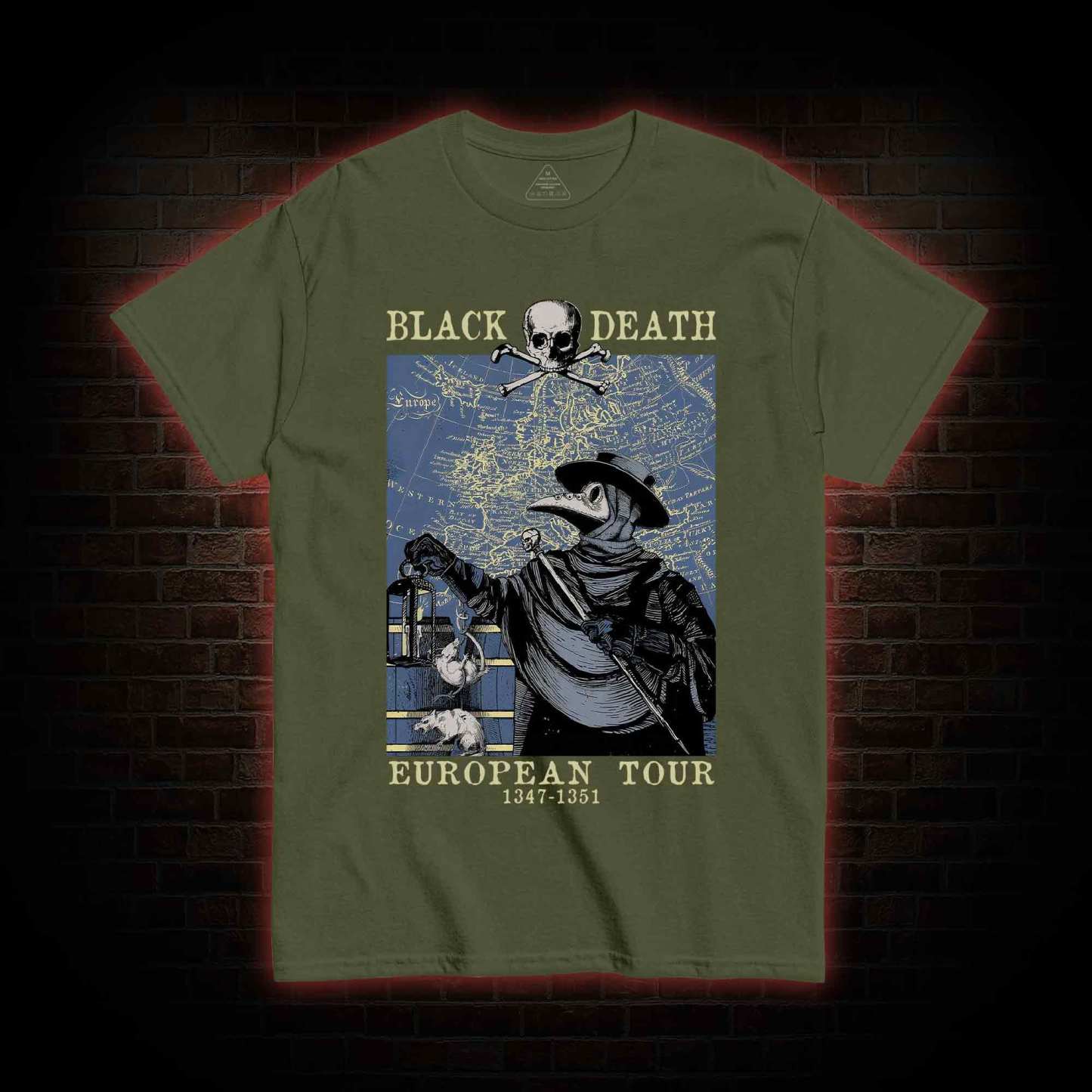 European Tour 1347-1351 T-shirt