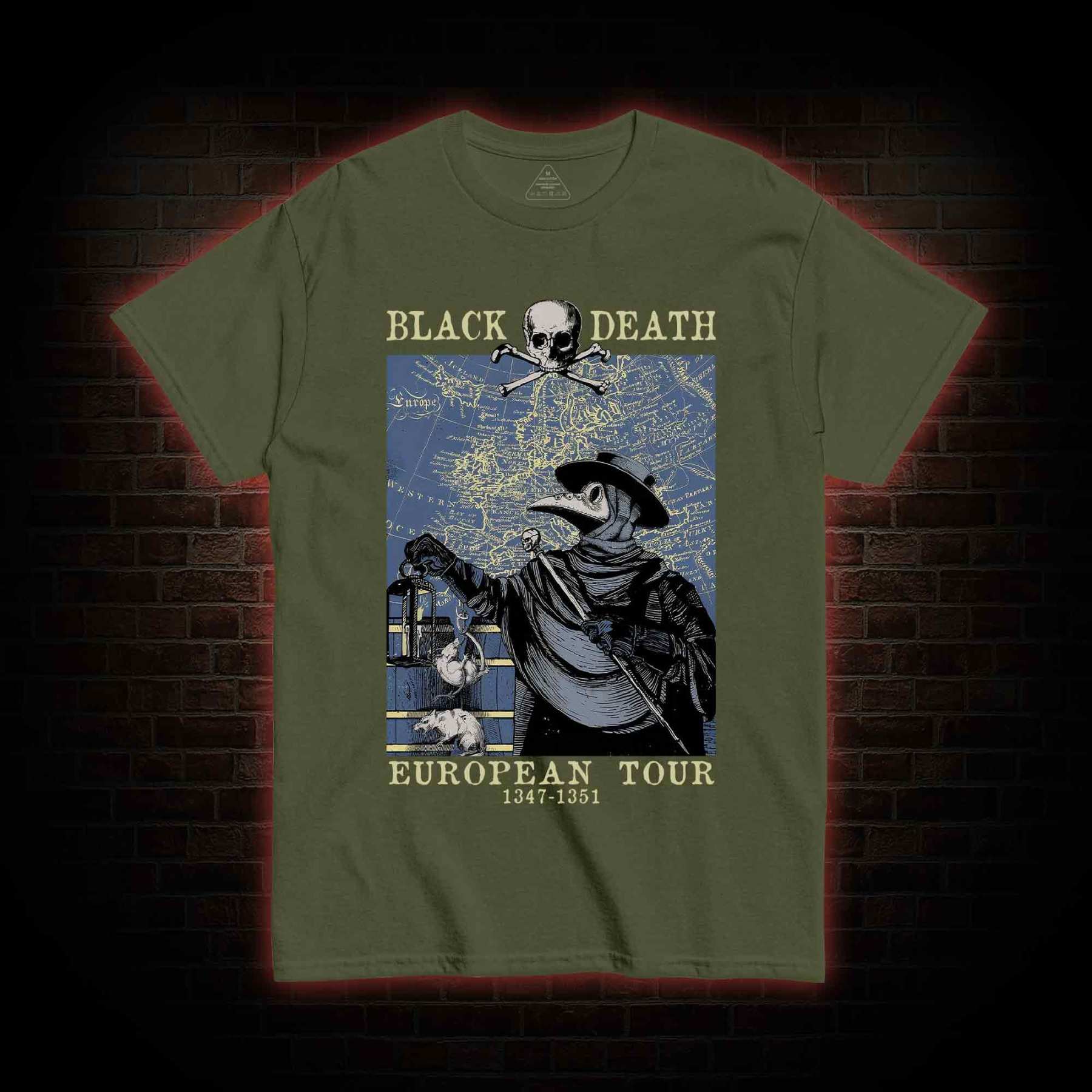 European Tour 1347-1351 T-shirt