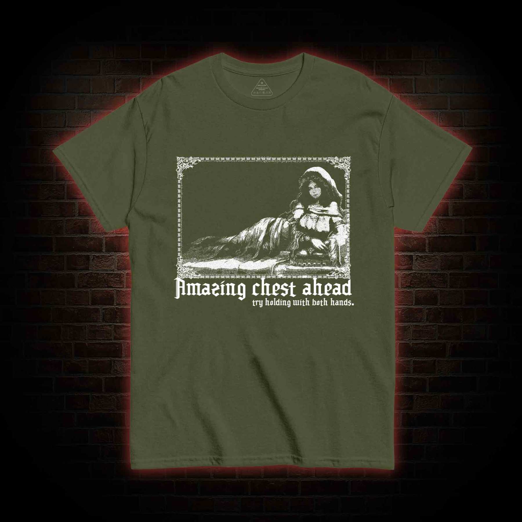 Try Holding with Both Hands T-shirt