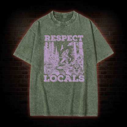 Respect Locals Washed T-shirt