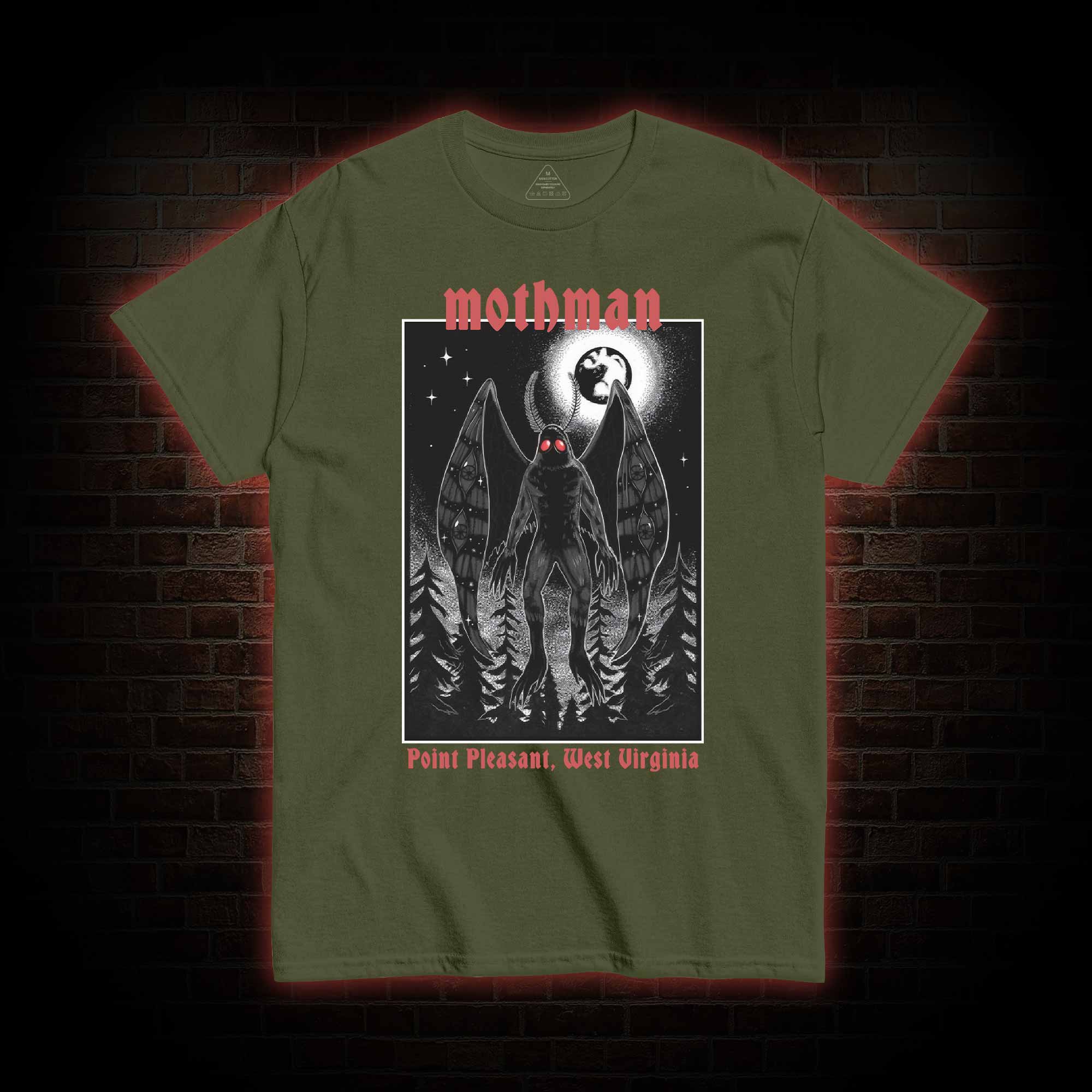 Mothman in the Forest T-shirt