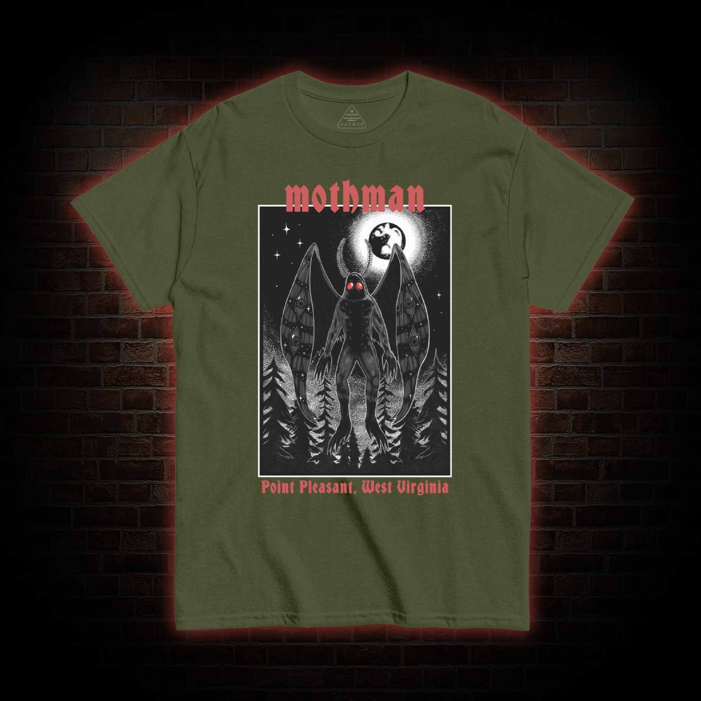 Mothman in the Forest T-shirt