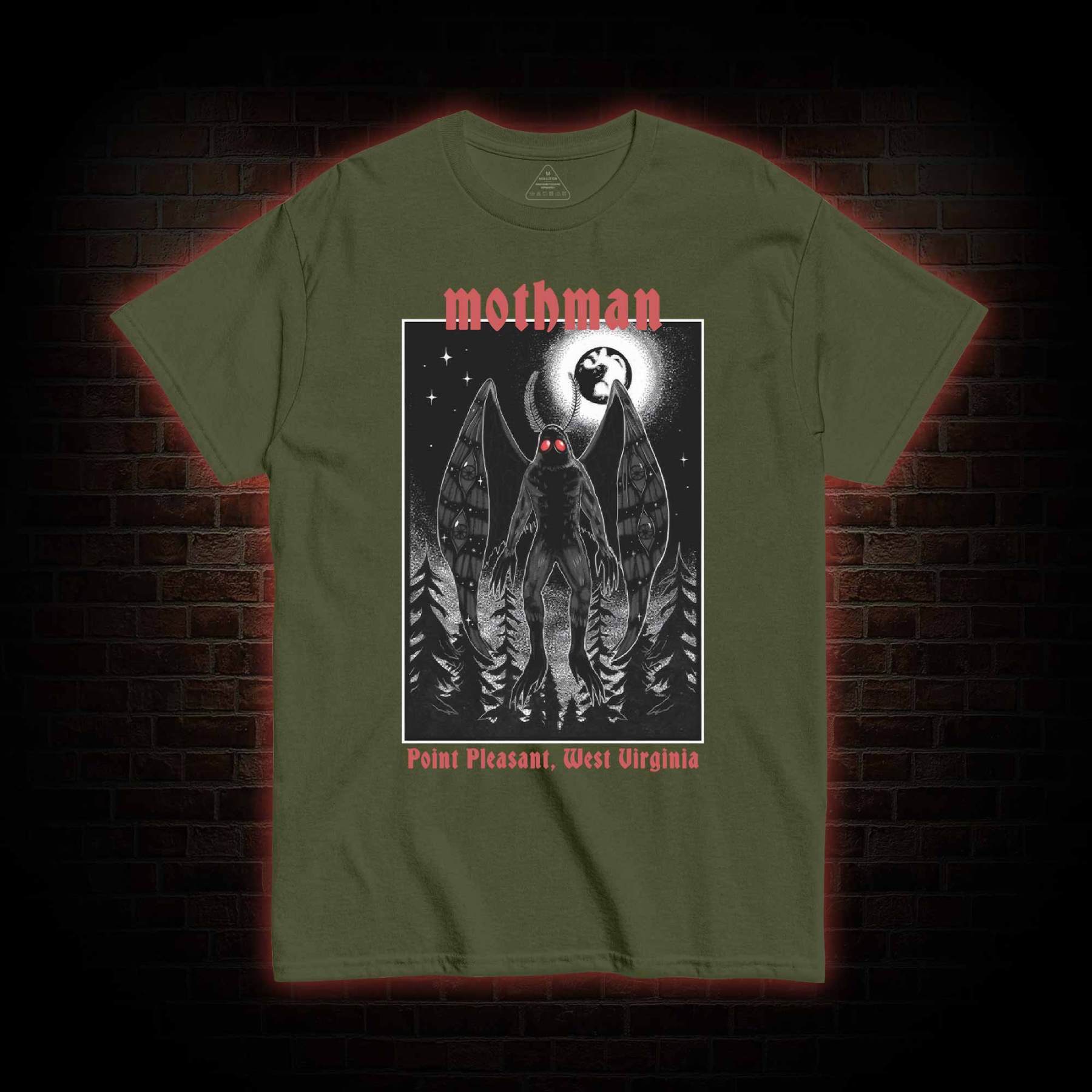 Mothman in the Forest T-shirt