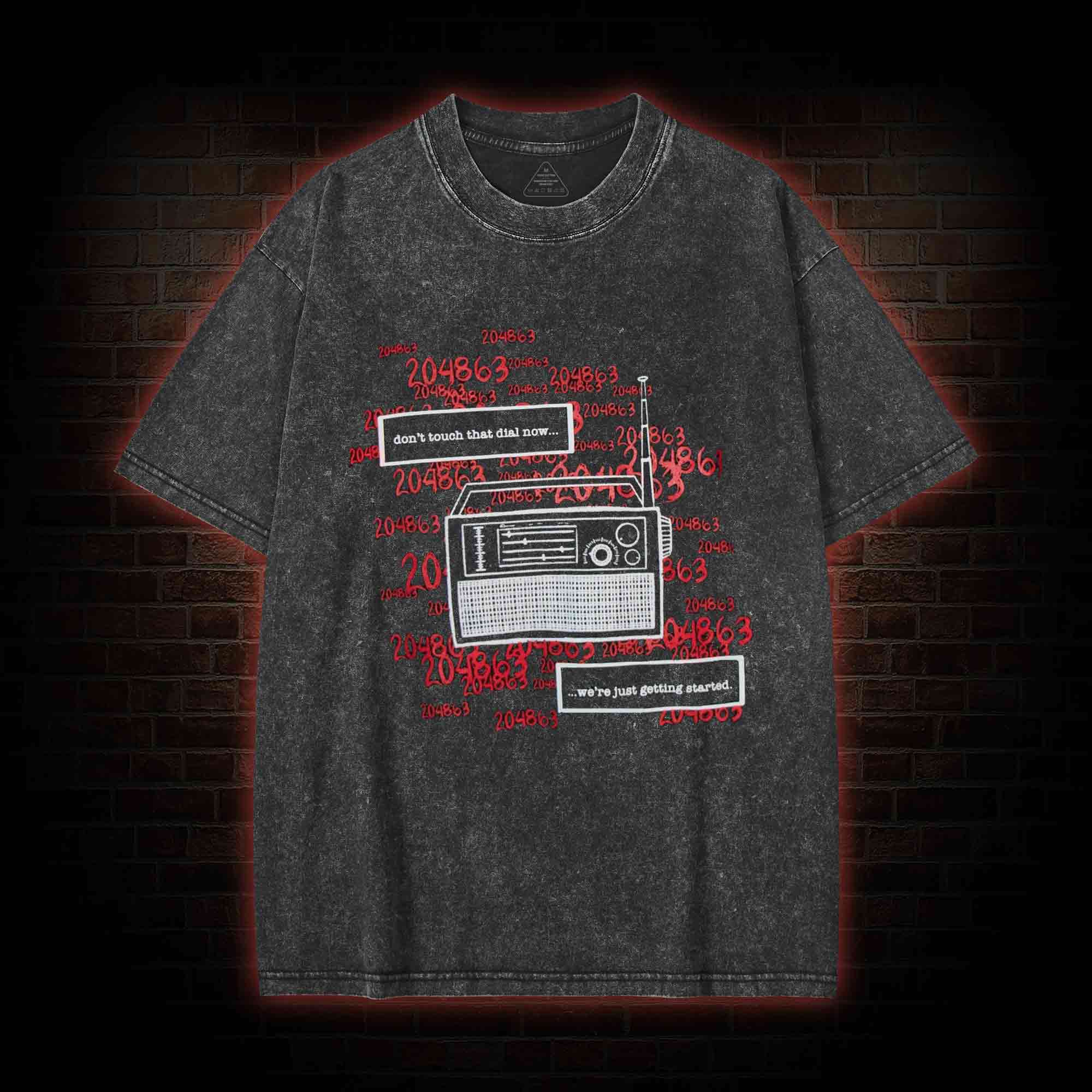 Radio Washed T-shirt