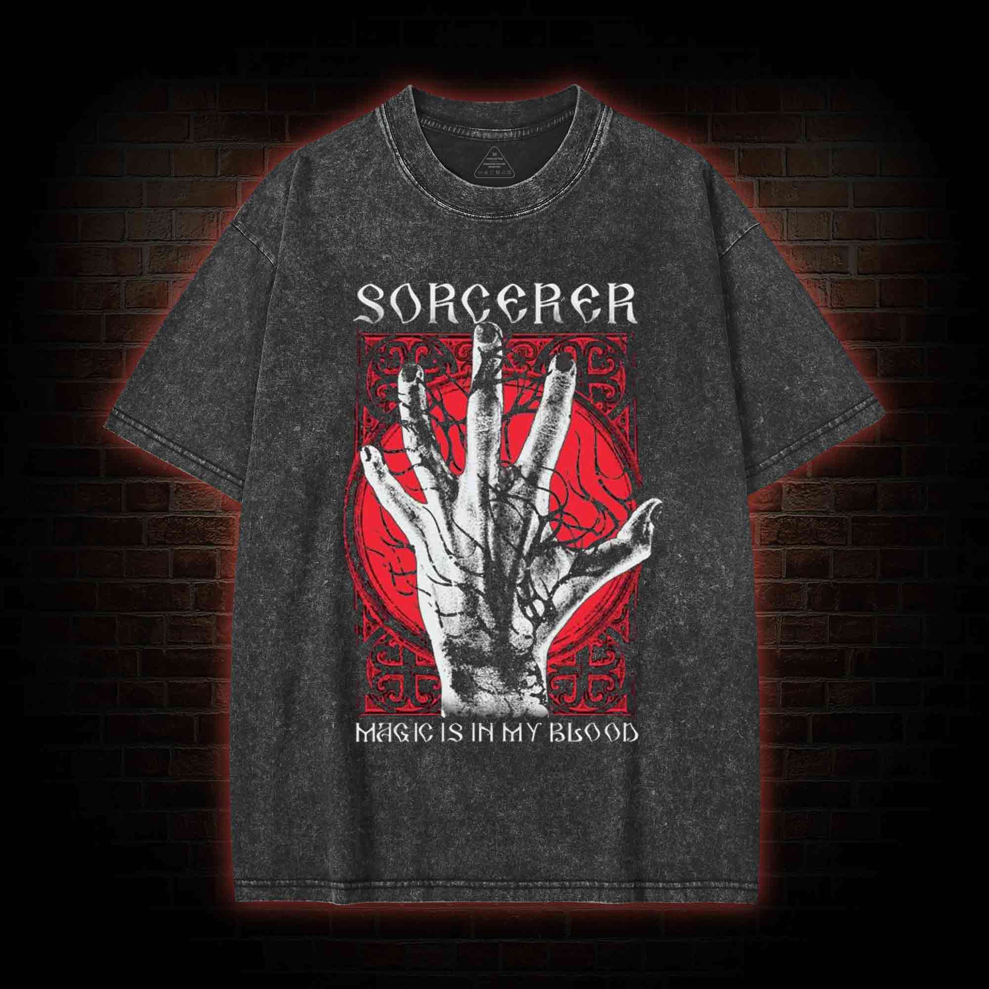 Magic is in My Blood Washed T-shirt