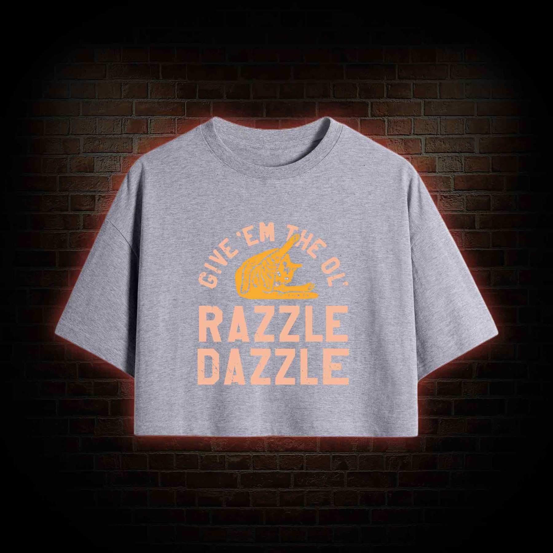 Razzle Dazzle Crop Top