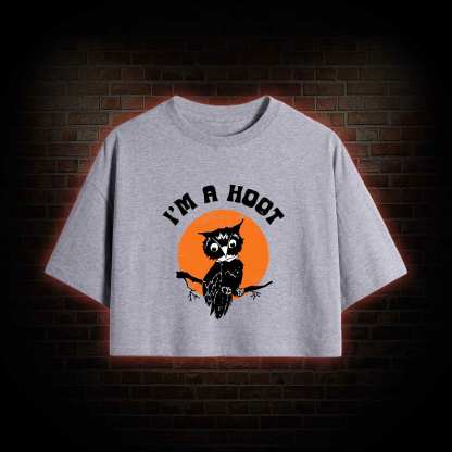 I'm A Hoot Crop Top
