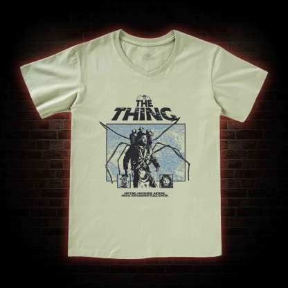 Man Is The Warmest Place To Hide V-Neck Classic T-Shirt