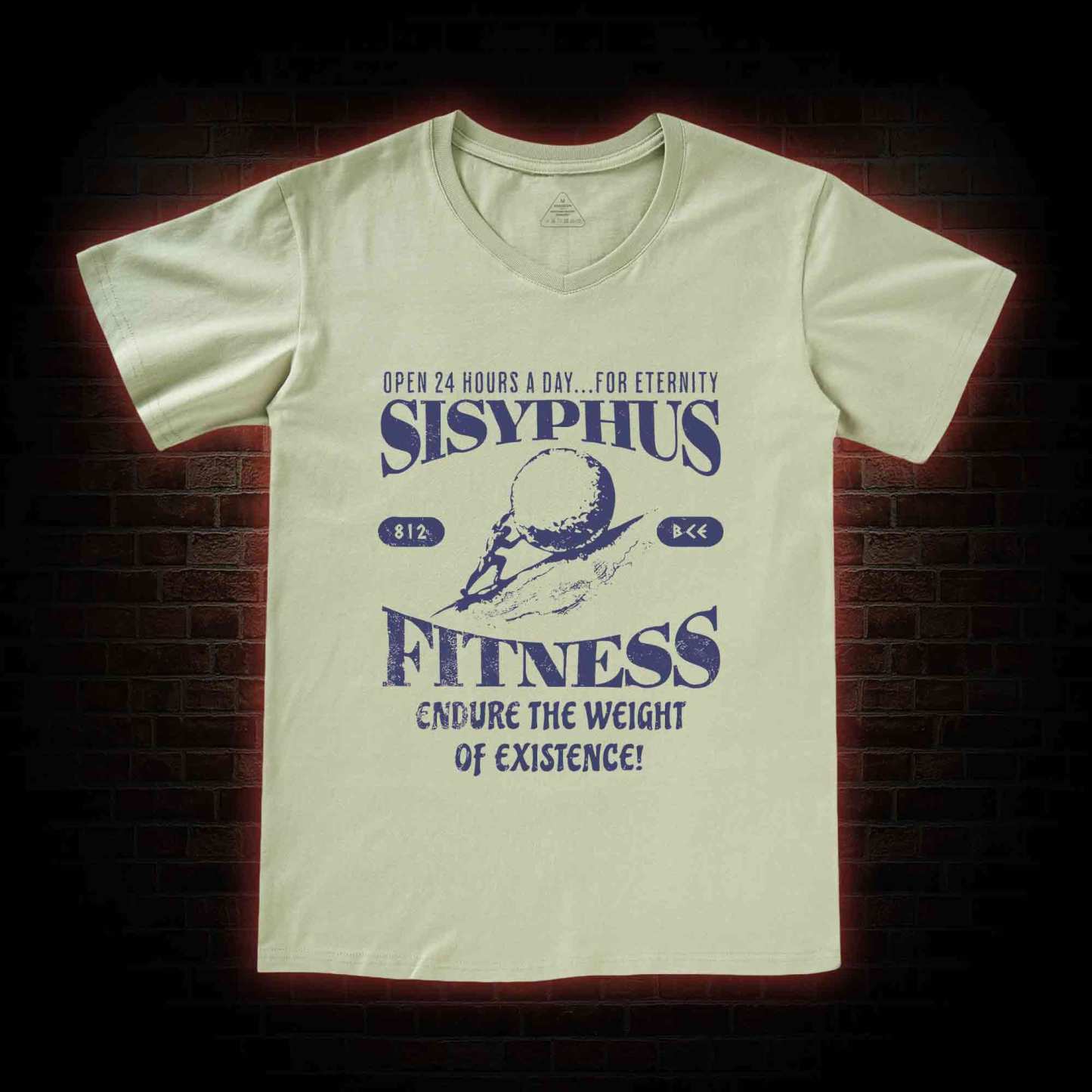 Sisyphus Fitness V-Neck Classic T-Shirt