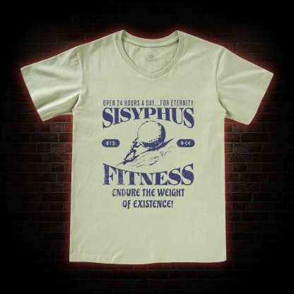 Sisyphus Fitness V-Neck Classic T-Shirt
