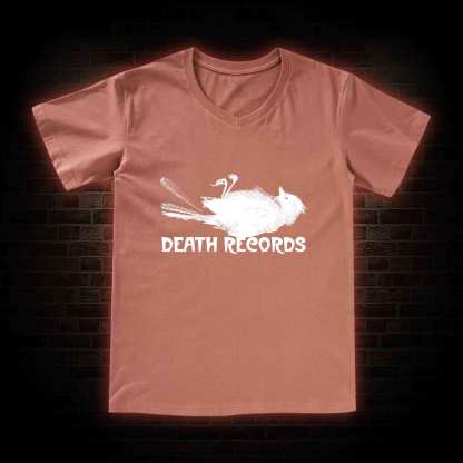 Death Records V-Neck Classic T-Shirt