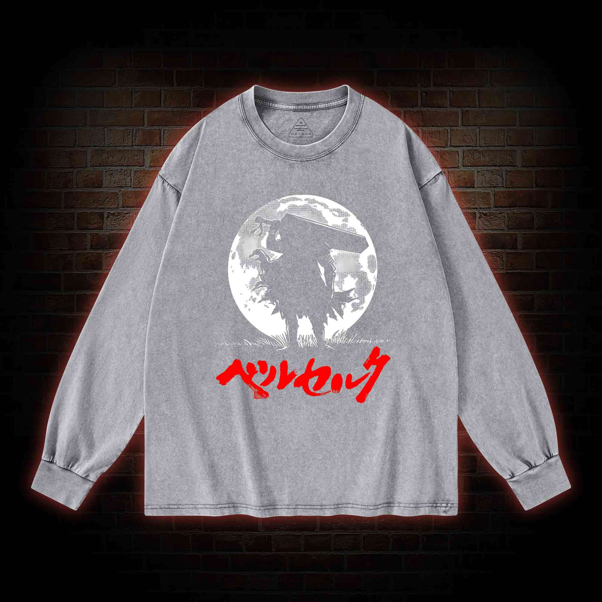 There’s No Paradise for You to Escape Washed Long-Sleeve T-shirt