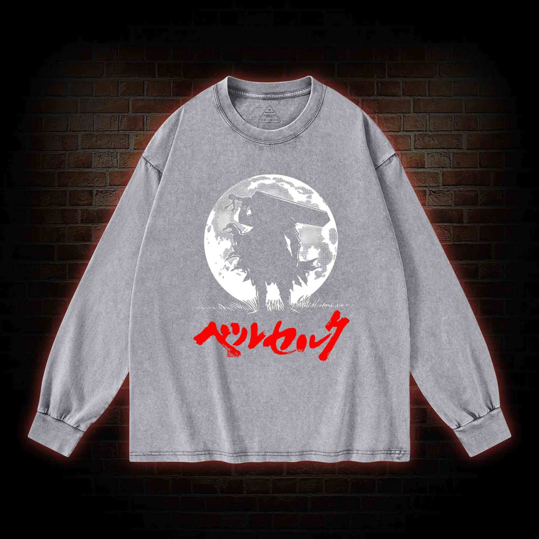 There’s No Paradise for You to Escape Washed Long-Sleeve T-shirt