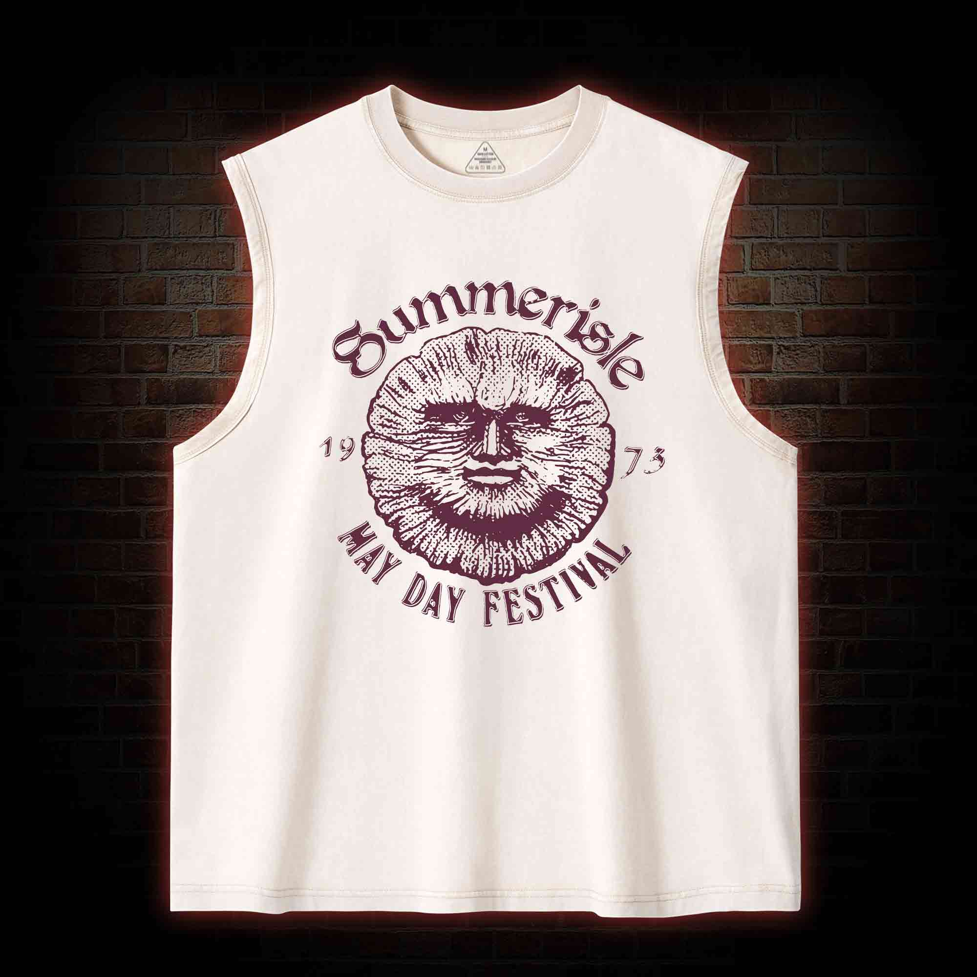 May Day Festival Washed Tank Top