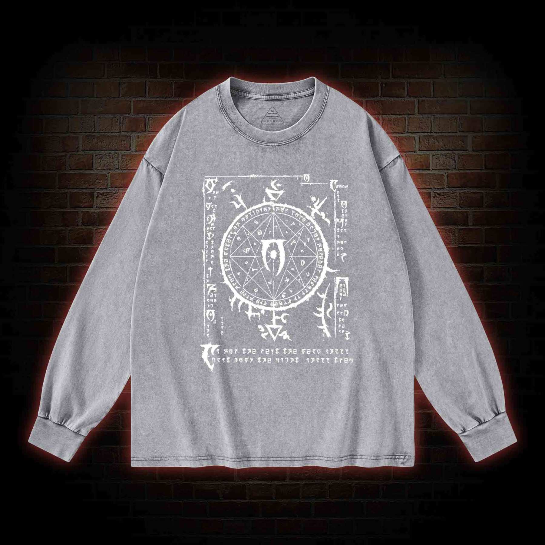 Mysterium Washed Long-Sleeve T-shirt
