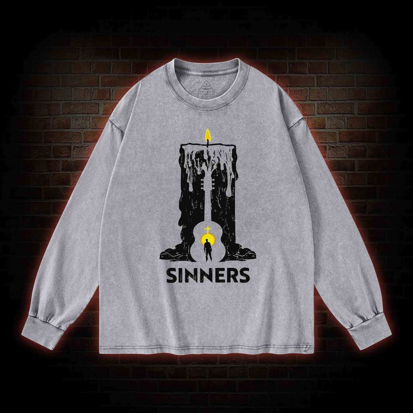 We Rule the Night Washed Long-Sleeve T-shirt