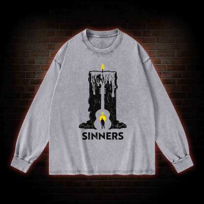 We Rule the Night Washed Long-Sleeve T-shirt