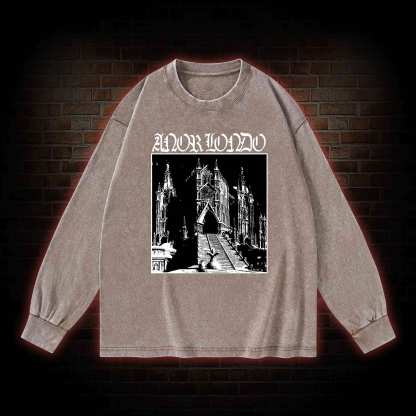 Abandoned Lost City Washed Long-Sleeve T-shirt