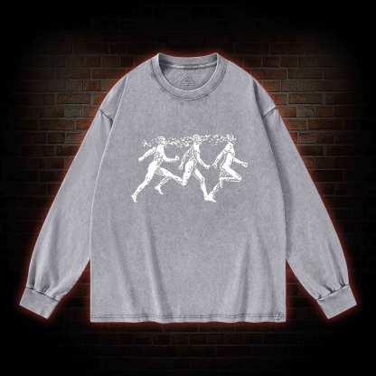 Run Washed Long-Sleeve T-shirt