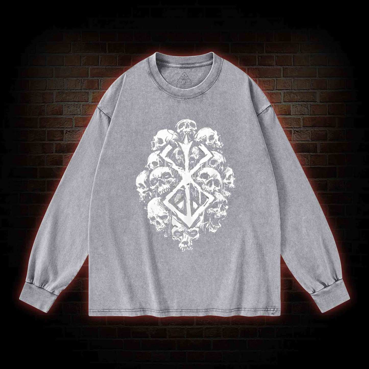 Struggle Keep Struggling Washed Long-Sleeve T-shirt