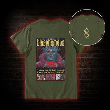 I Bless You Forever in Death Back Print T-Shirt