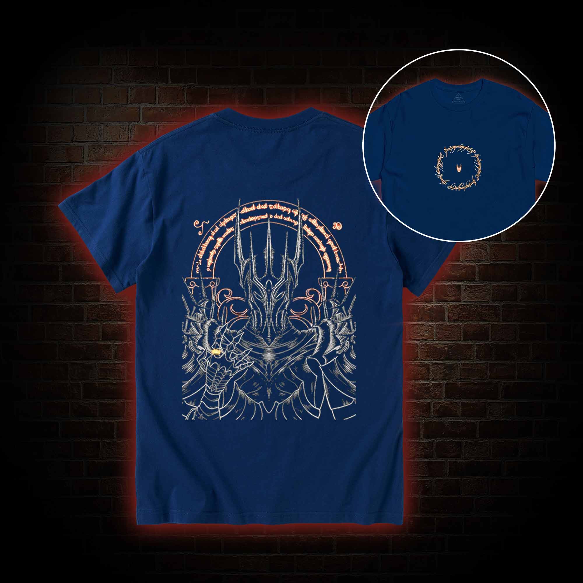 Necromancer Back Print T-Shirt