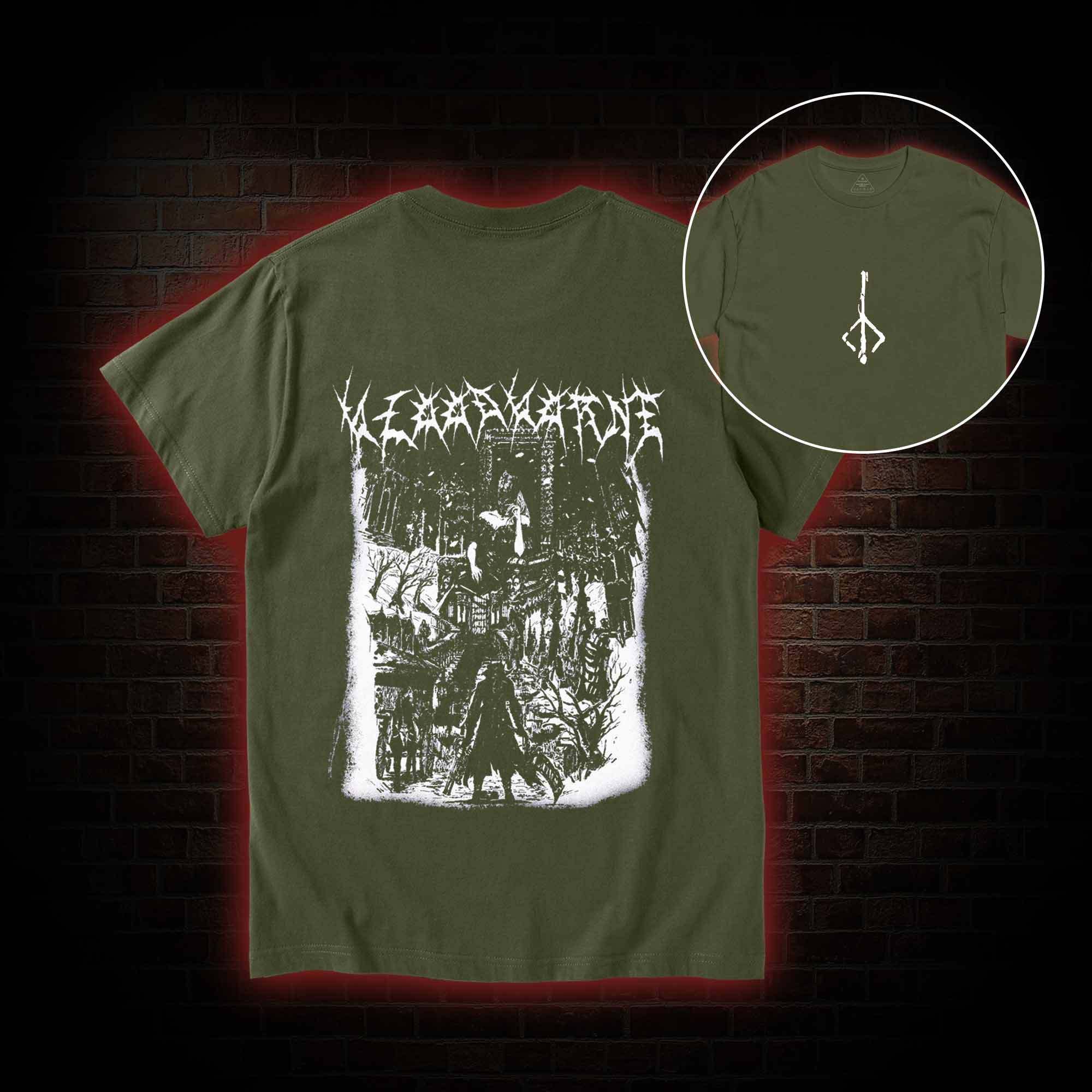 Fear the Old Blood Vintage Back Print T-Shirt