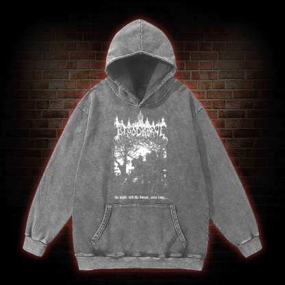The Night and The Dream were Long Washed Hoodie