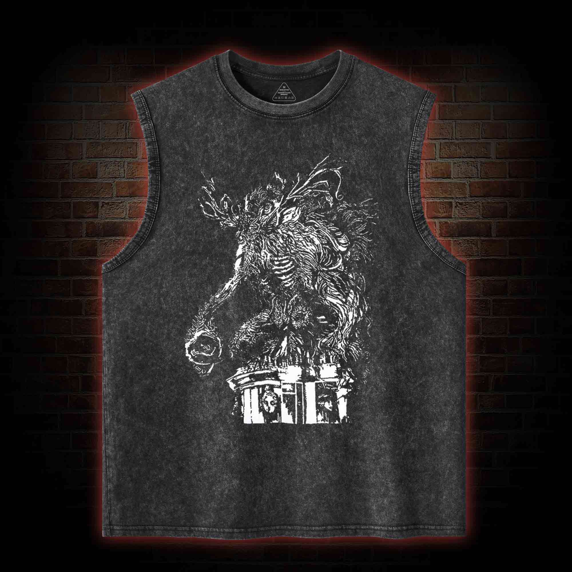 The Massive Beast Washed Tank Top