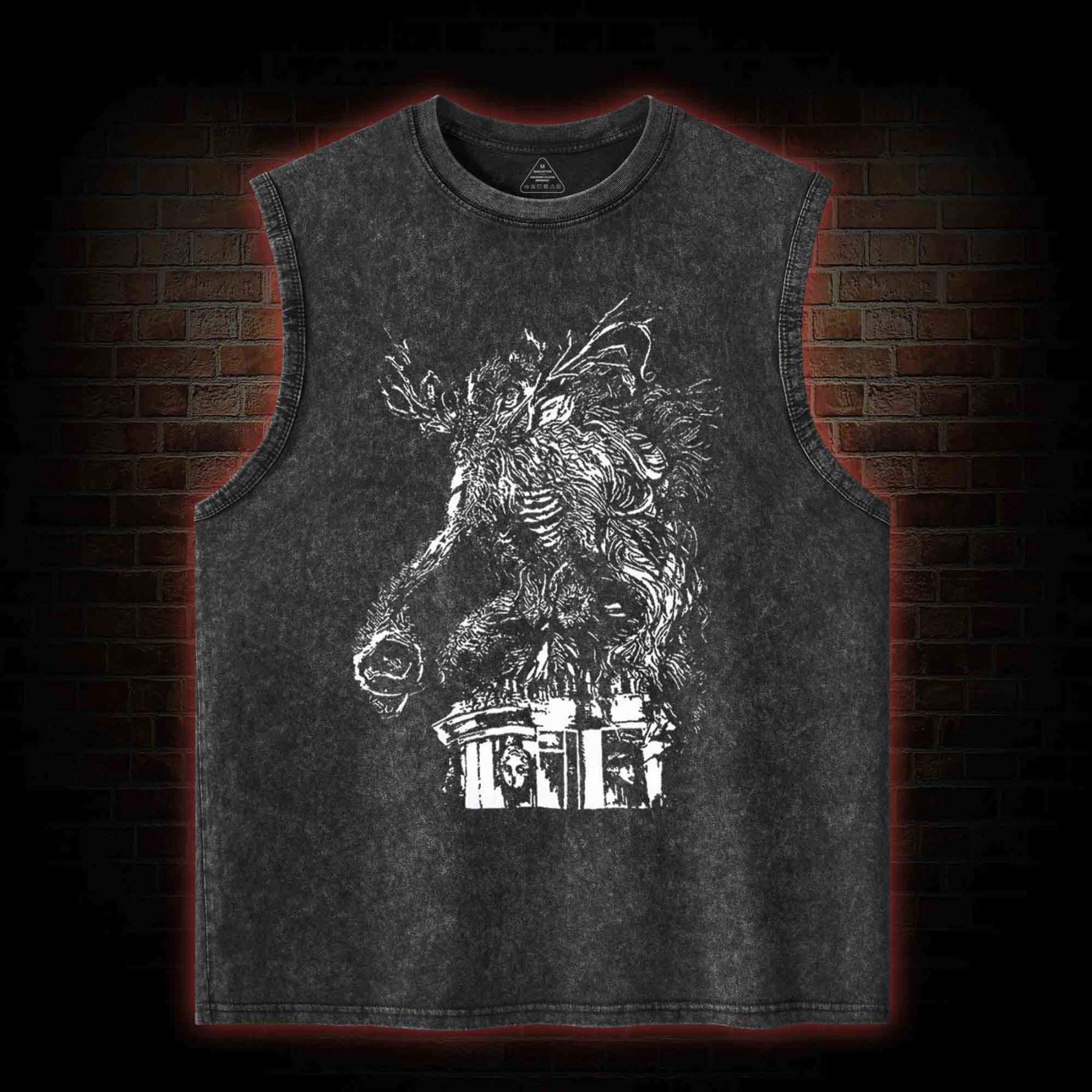 The Massive Beast Washed Tank Top