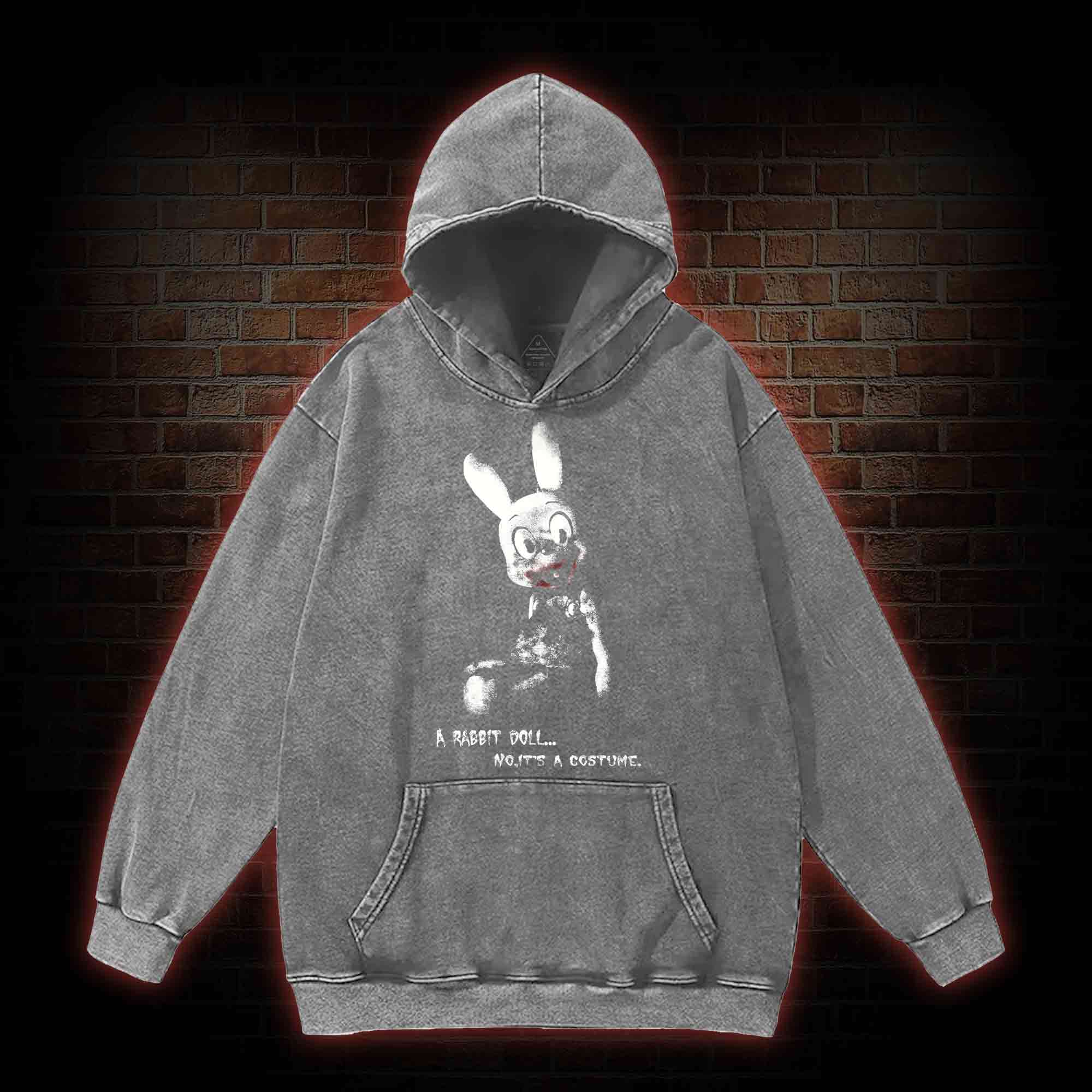 No It's a Costume Washed Hoodie