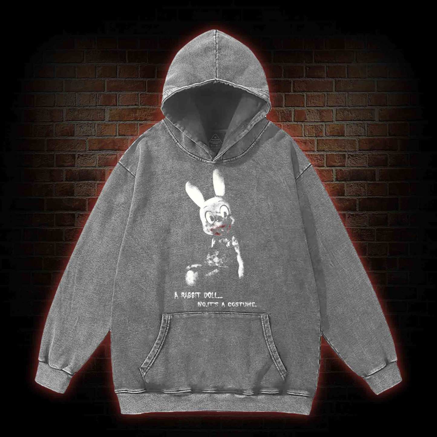 No It's a Costume Washed Hoodie