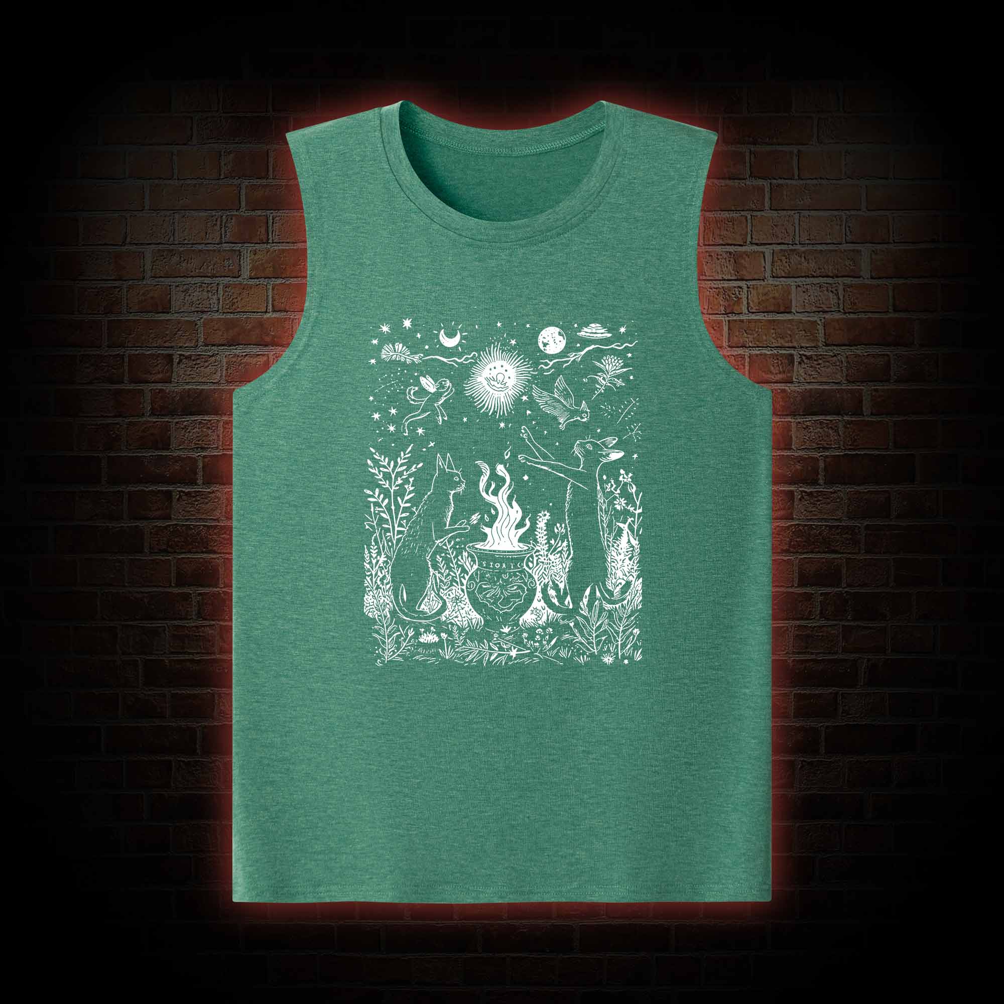  Celestial Cat Tank Top