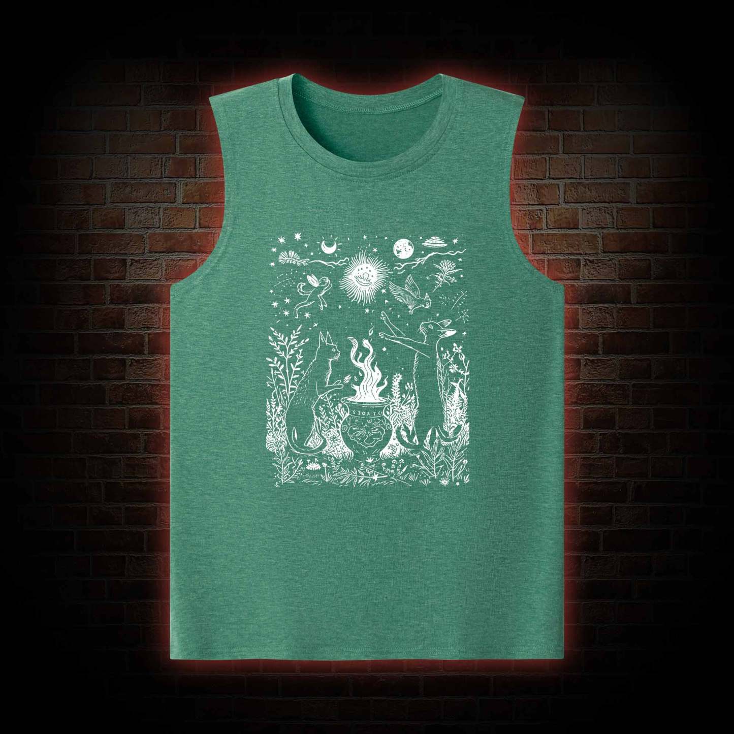  Celestial Cat Tank Top