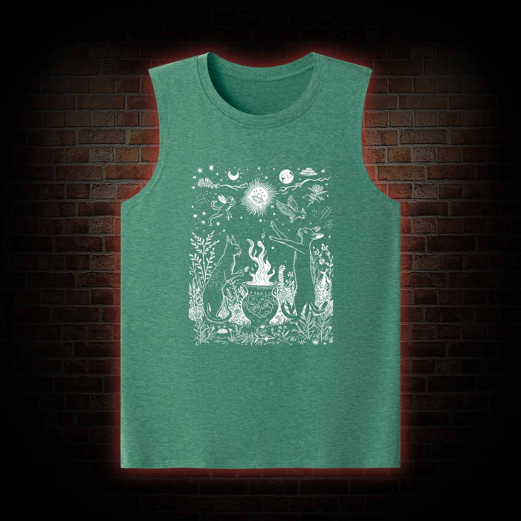  Celestial Cat Tank Top