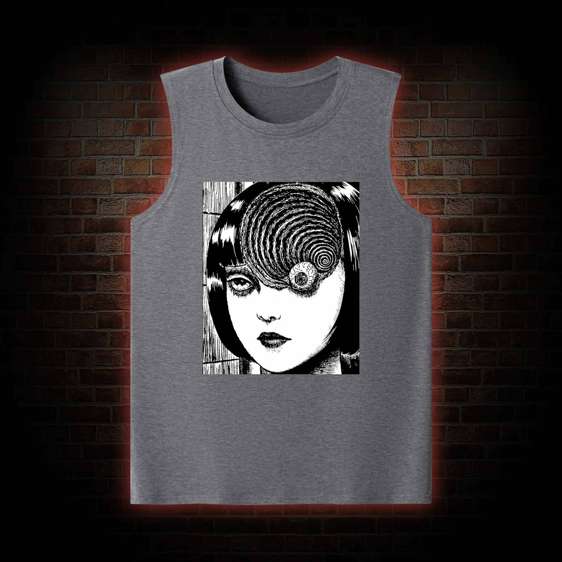 Horror Eyeball Tank Top