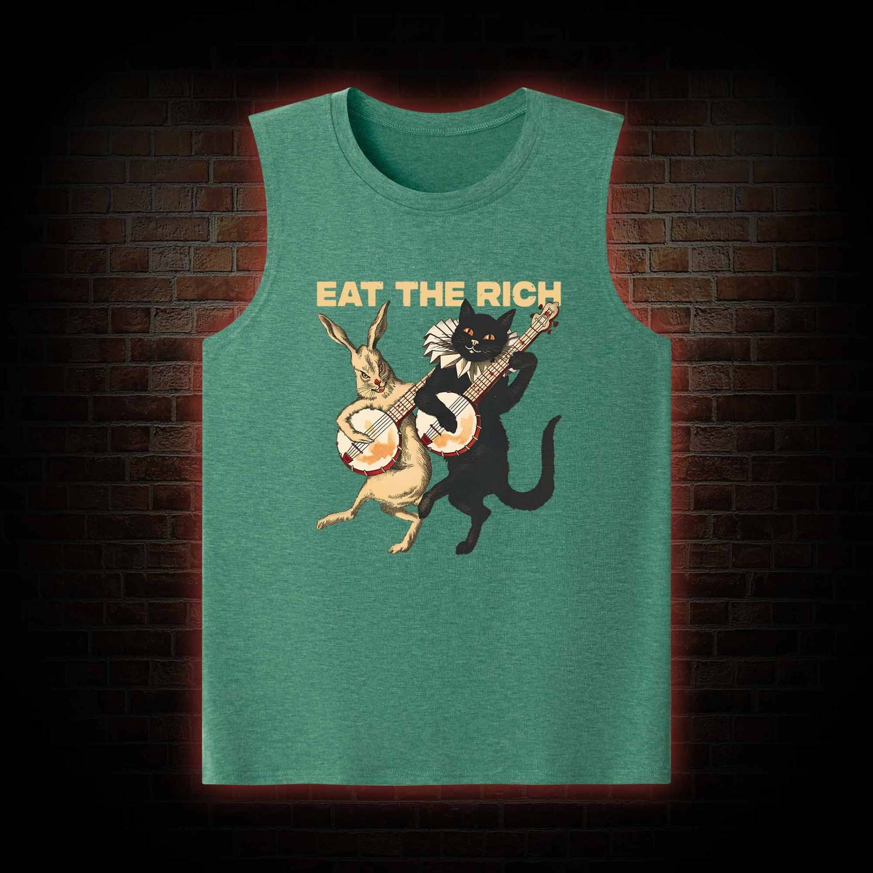 Eat The Rich Tank Top