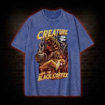 Creature From The Black Coffee Washed T-shirt