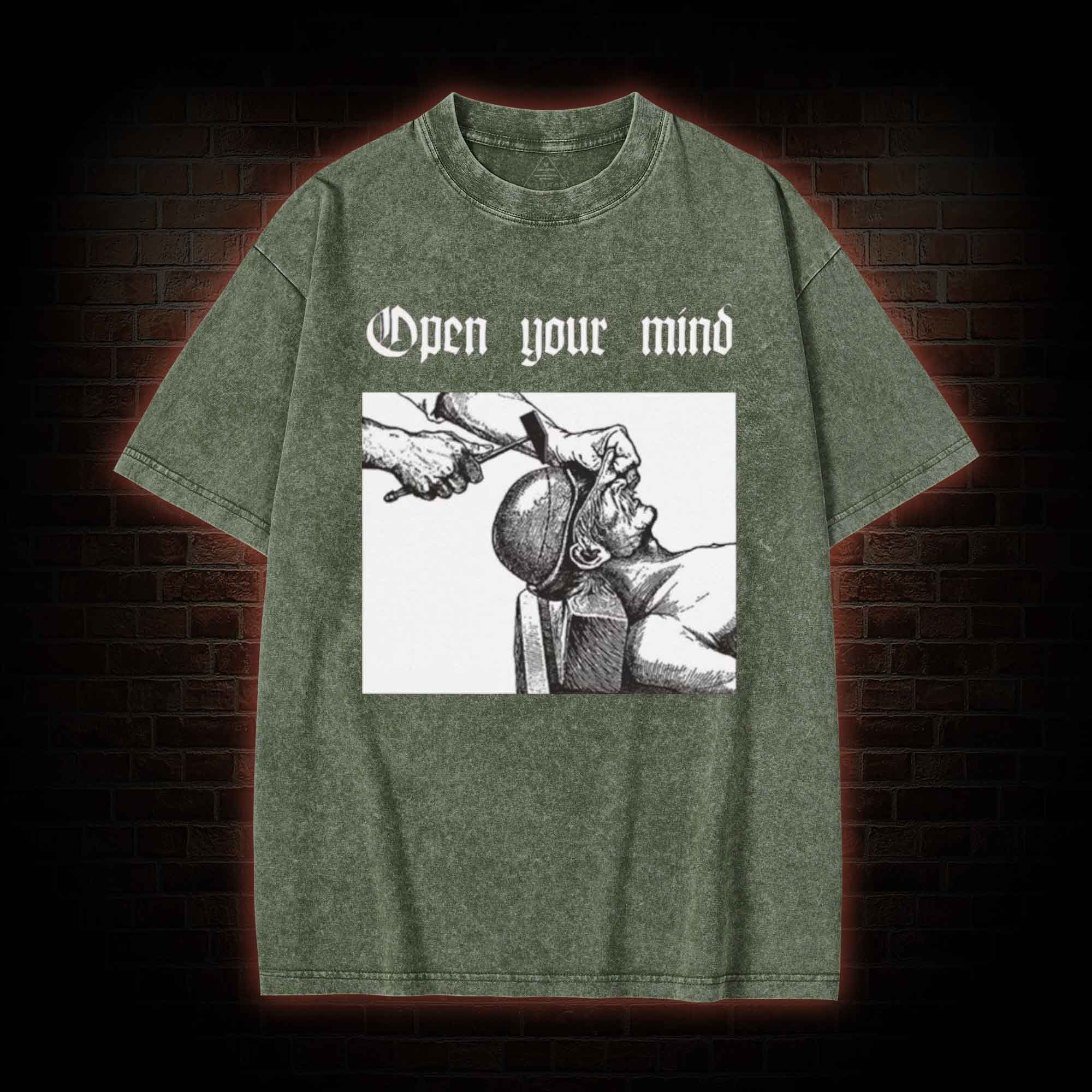 Open Your Mind Washed T-shirt